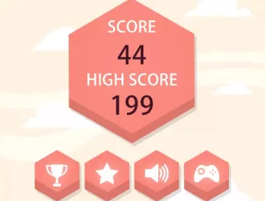 پکیج USimple Mobile Game UI رابط کاربری UI سبک و جمع‌وجور برای بازی‌های موبایل