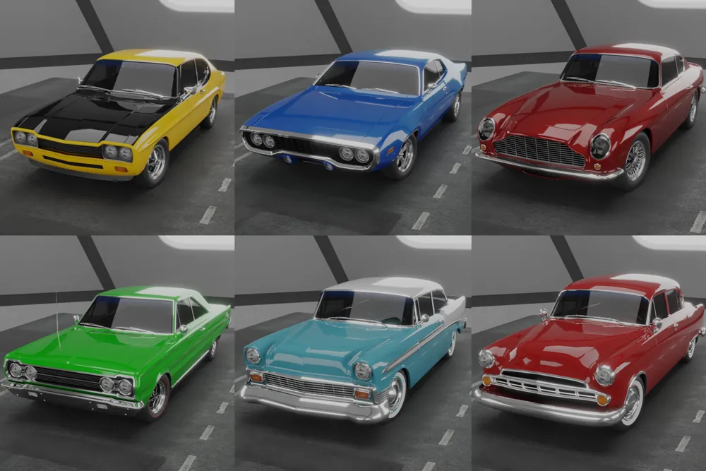 پکیج خودروهای کلاسیک یونیتی